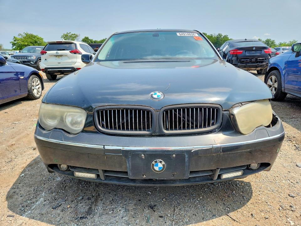 64914656 :رقم المزاد ، WBAGN63453DS43895 vin ، 2003 Bmw 745 مزاد بيع