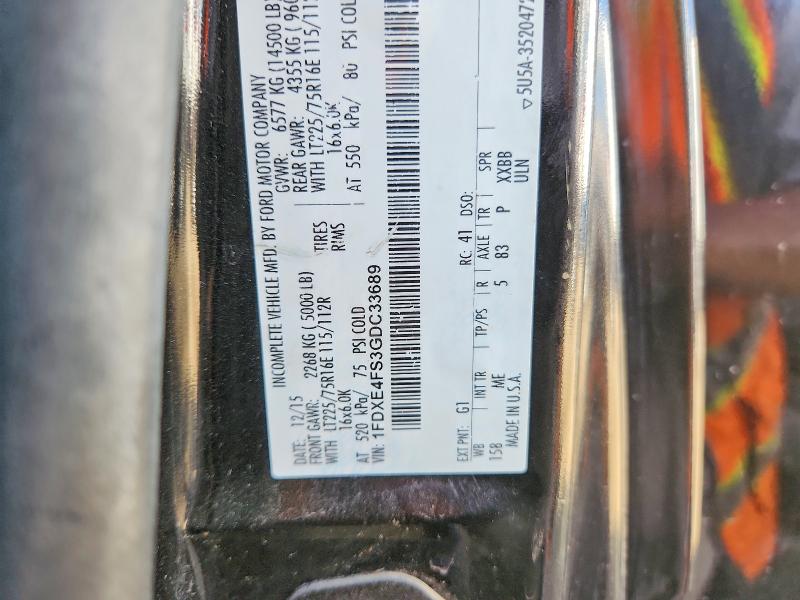 Aukcja sprzedaży 2016 Ford Econoline, vin: 1FDXE4FS3GDC33689, numer aukcji: 70712196
