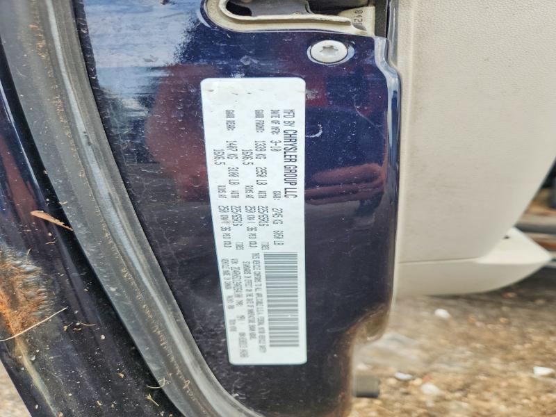 2010 Dodge Grand Caravan Sxt მანქანა იყიდება აუქციონზე, vin: 2D4RN5D12AR264100, აუქციონის ნომერი: 65355036