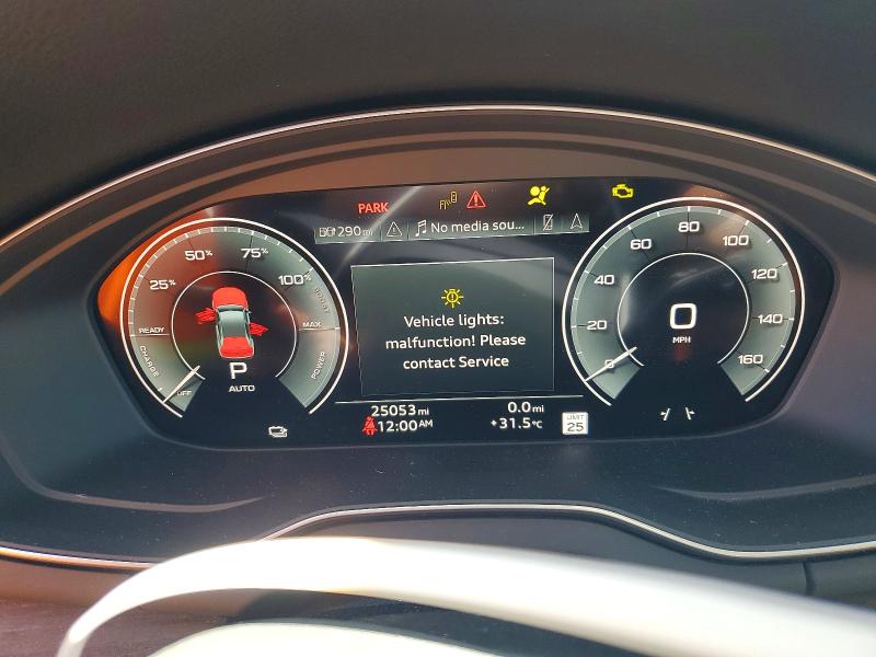 Aukcja sprzedaży 2024 Audi Q5 E, vin: WA1F2AFY8R2084510, numer aukcji: 64307226