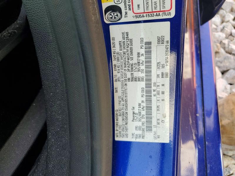 2015 Ford Fiesta მანქანა იყიდება აუქციონზე, vin: 3FADP4GX7FM212848, აუქციონის ნომერი: 64242866