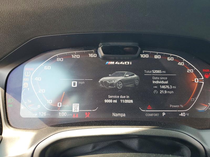 Aukcja sprzedaży 2022 Bmw M440xi, vin: WBA13AR05NCH93788, numer aukcji: 62521246