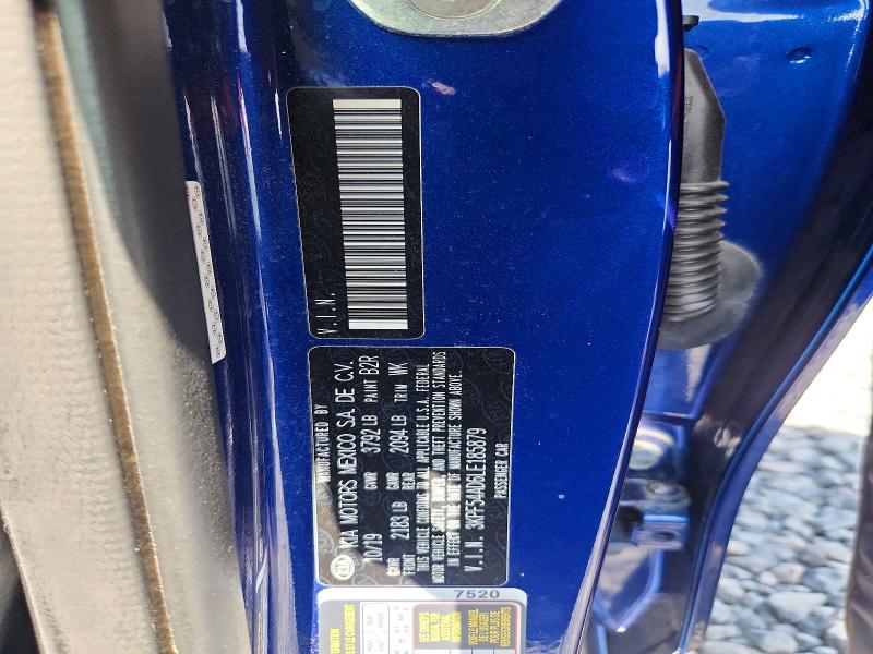 Aukcja sprzedaży 2020 Kia Forte, vin: 3KPF54AD6LE185879, numer aukcji: 65876156