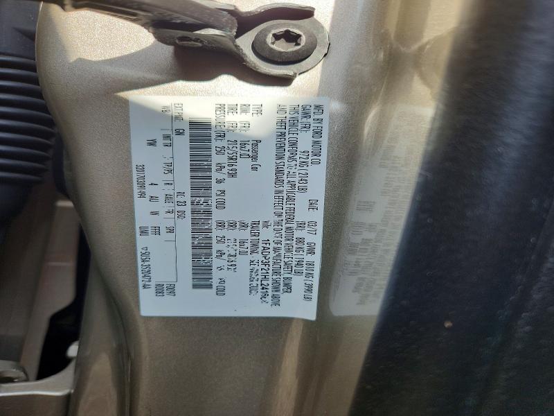 Продаж на аукціоні авто 2017 Ford Focus, vin: 1FADP3F21HL241668, номер лоту: 65490806