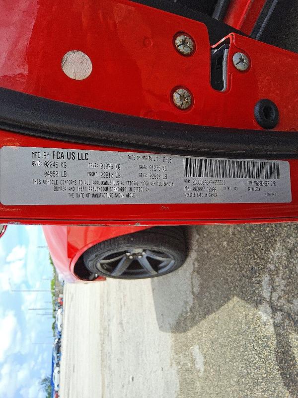 Продаж на аукціоні авто 2015 Dodge Challenger, vin: 2C3CDZAGXFH855511, номер лоту: 63016886