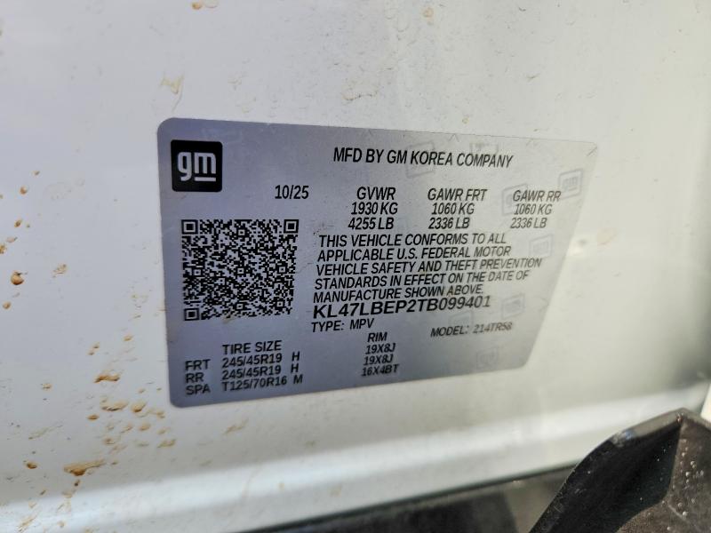 Aukcja sprzedaży 2026 Buick Envista, vin: KL47LBEP2TB099401, numer aukcji: 64082216