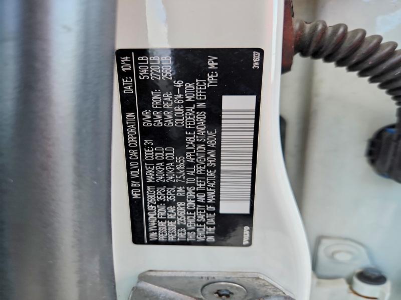63817406 :رقم المزاد ، YV440MDJ9F2680311 vin ، 2015 Volvo Xc60 مزاد بيع