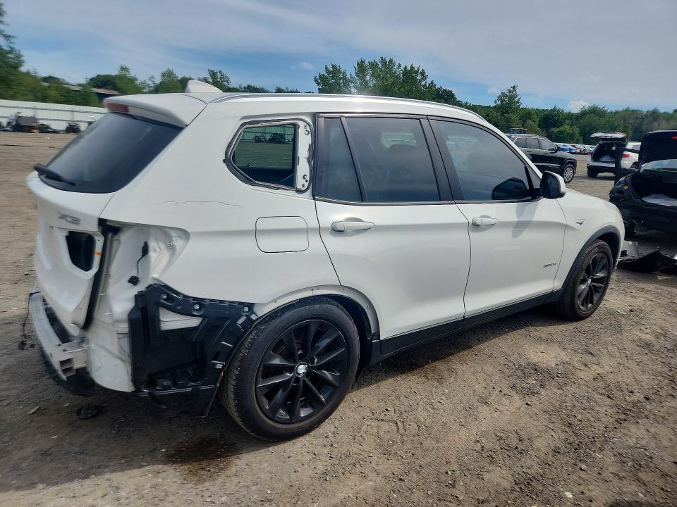 2017 Bmw X3 მანქანა იყიდება აუქციონზე, vin: 5UXWX9C33H0W68367, აუქციონის ნომერი: 64836506