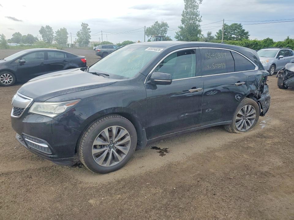 2014 Acura Mdx მანქანა იყიდება აუქციონზე, vin: 5FRYD4H49EB503099, აუქციონის ნომერი: 65834826