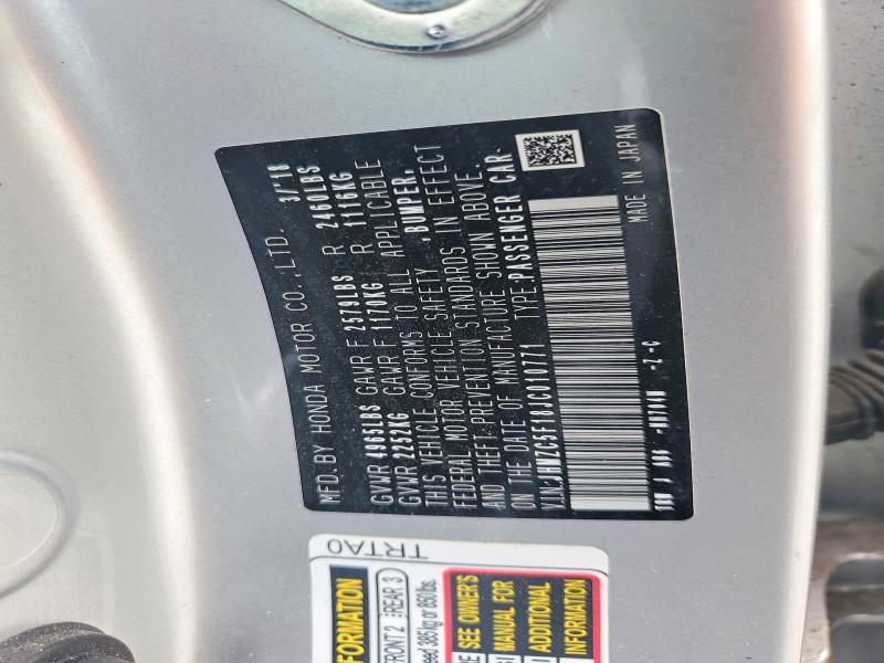 64079106 :رقم المزاد ، JHMZC5F18JC010771 vin ، 2018 Honda Clarity مزاد بيع