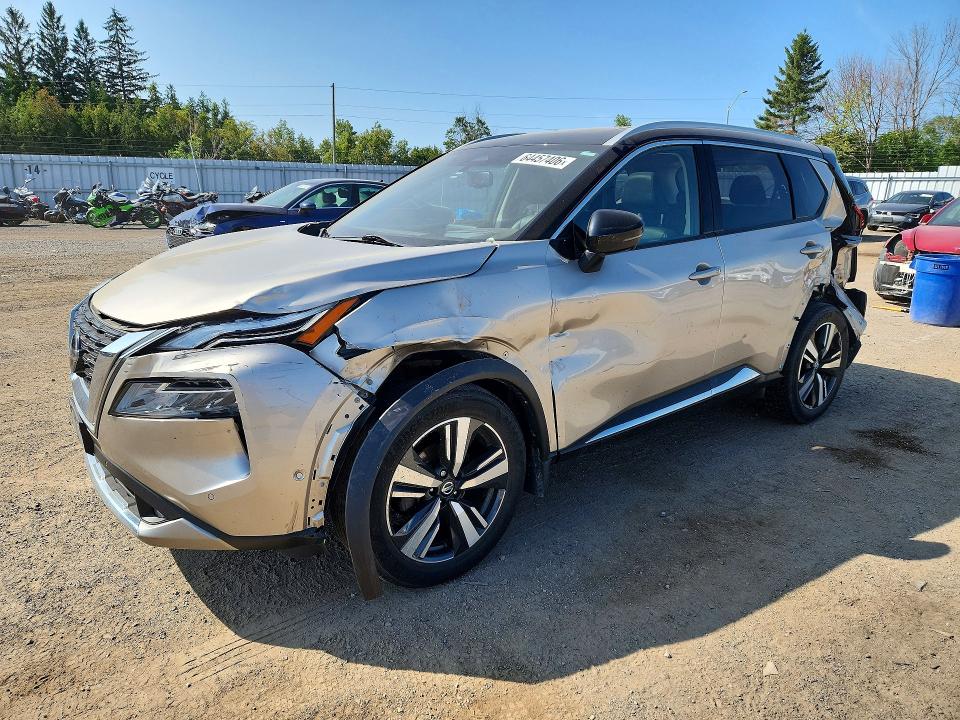 64457406 :رقم المزاد ، JN8AT3DD1MW313804 vin ، 2021 Nissan Rogue مزاد بيع