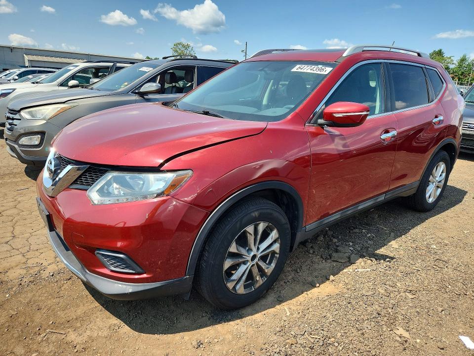 64774396 :رقم المزاد ، 5N1AT2MV7FC893199 vin ، 2015 Nissan Rogue مزاد بيع