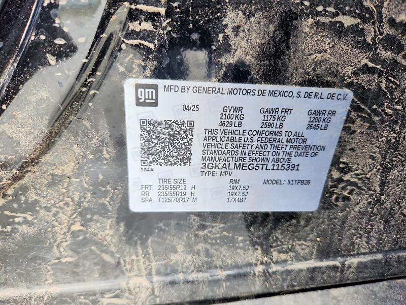 Продажа на аукционе авто 2026 Gmc Terrain, vin: 3GKALMEG5TL115391, номер лота: 64057486