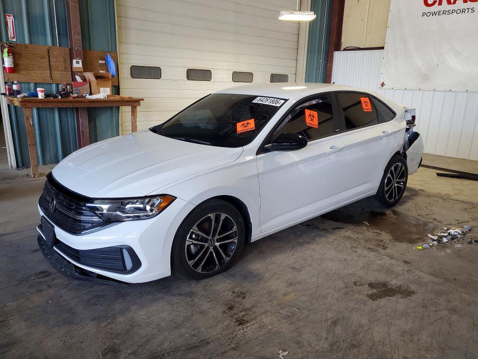 64281806 :رقم المزاد ، 3VWBM7BU6RM012800 vin ، 2024 Volkswagen Jetta مزاد بيع