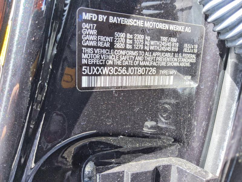 Aukcja sprzedaży 2018 Bmw X4, vin: 5UXXW3C56J0T80726, numer aukcji: 65736046