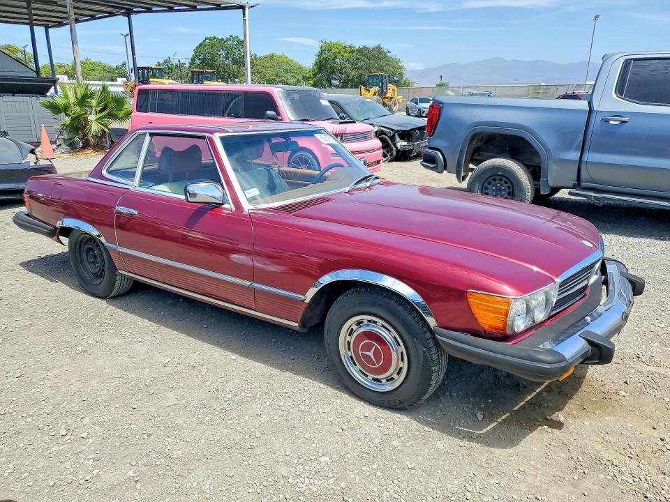 1977 Mercedes-benz 450sl მანქანა იყიდება აუქციონზე, vin: 10704412039775, აუქციონის ნომერი: 66257686