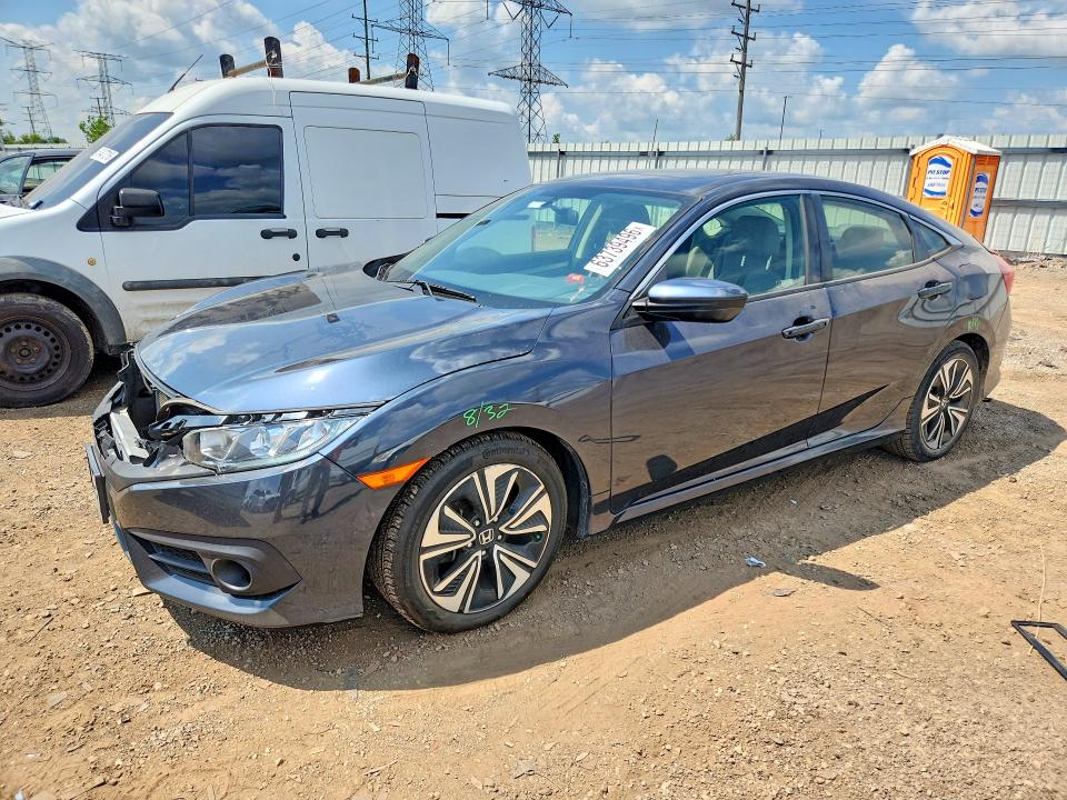 Auction sale of the 2018 Honda Civic, vin: JHMFC1F35JX027355, lot number: 63739496