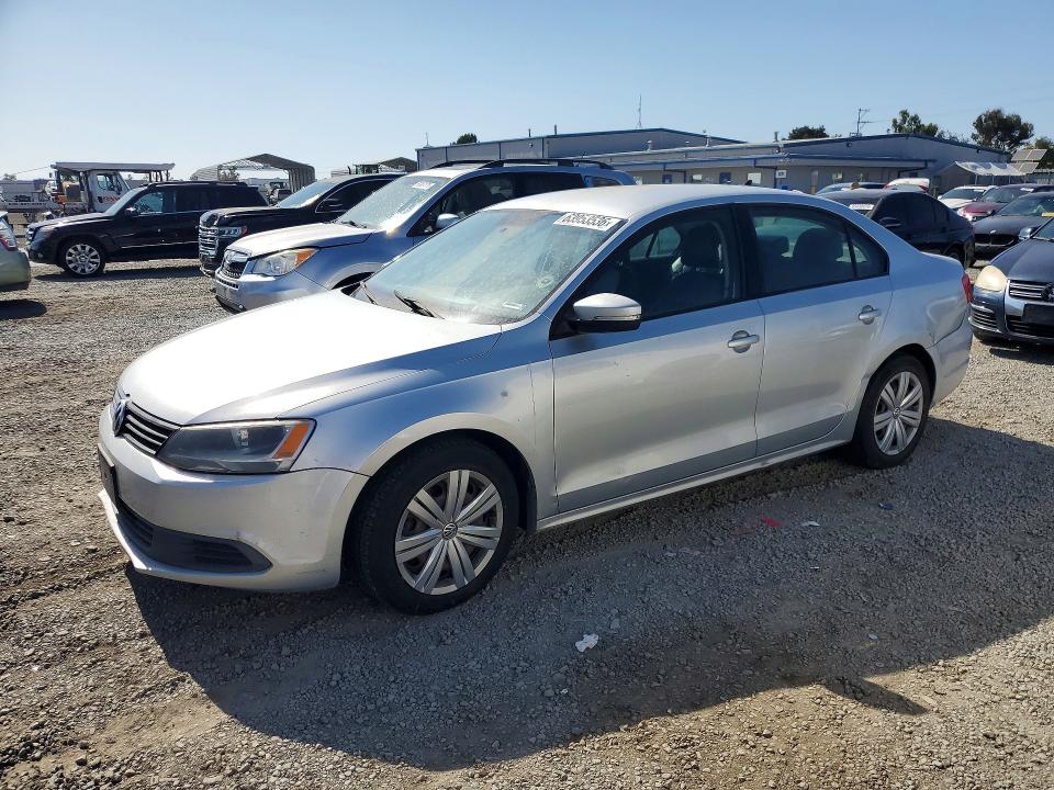 2014 Volkswagen Jetta მანქანა იყიდება აუქციონზე, vin: 3VWD17AJ5EM402886, აუქციონის ნომერი: 63953536