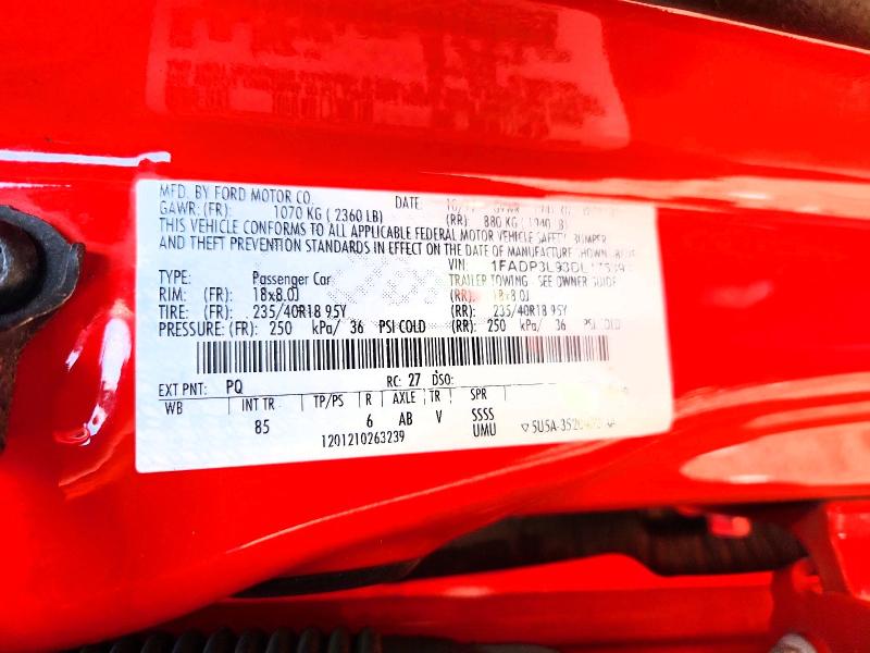 65935576 :رقم المزاد ، 1FADP3L93DL175393 vin ، 2013 Ford Focus مزاد بيع