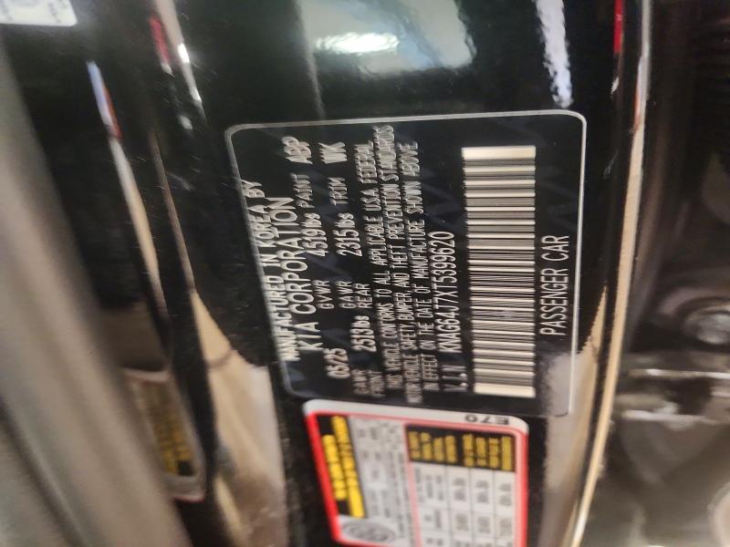 Aukcja sprzedaży 2026 Kia K5, vin: KNAG64J7XT5399620, numer aukcji: 65203936