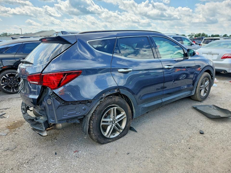 2018 Hyundai Santa Fe Sport მანქანა იყიდება აუქციონზე, vin: 5XYZU3LB0JG528613, აუქციონის ნომერი: 65547936