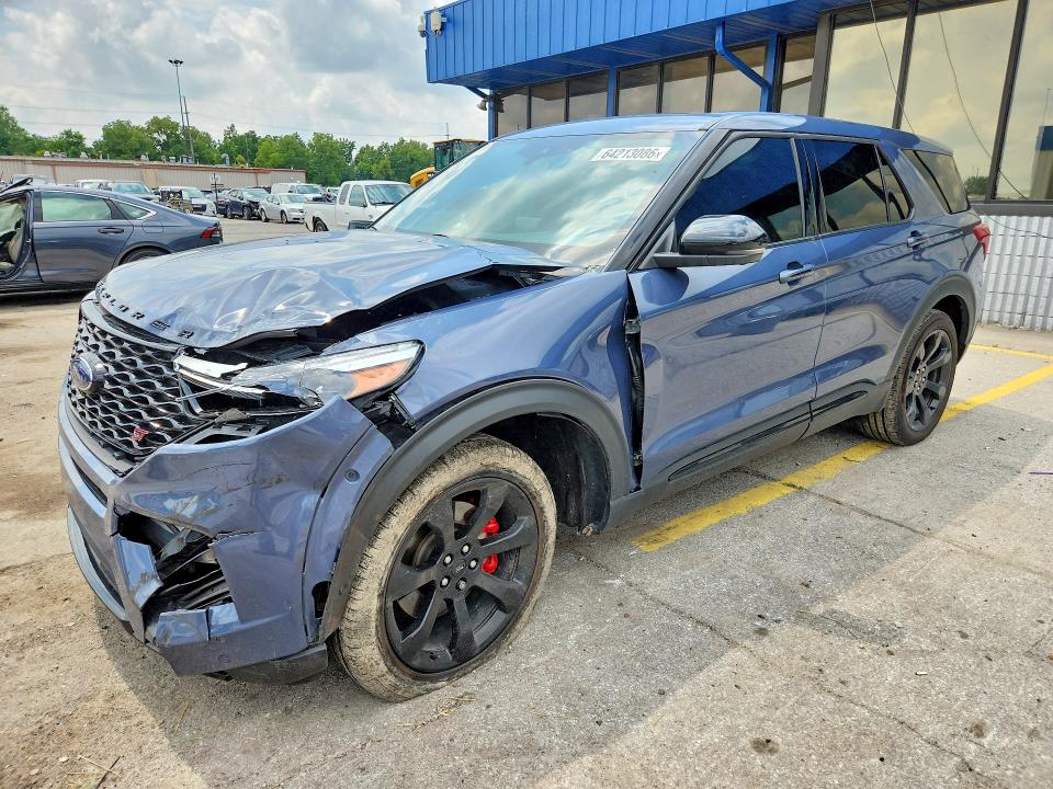 64213086 :رقم المزاد ، 1FM5K8GC6MGB49651 vin ، 2021 Ford Explorer مزاد بيع