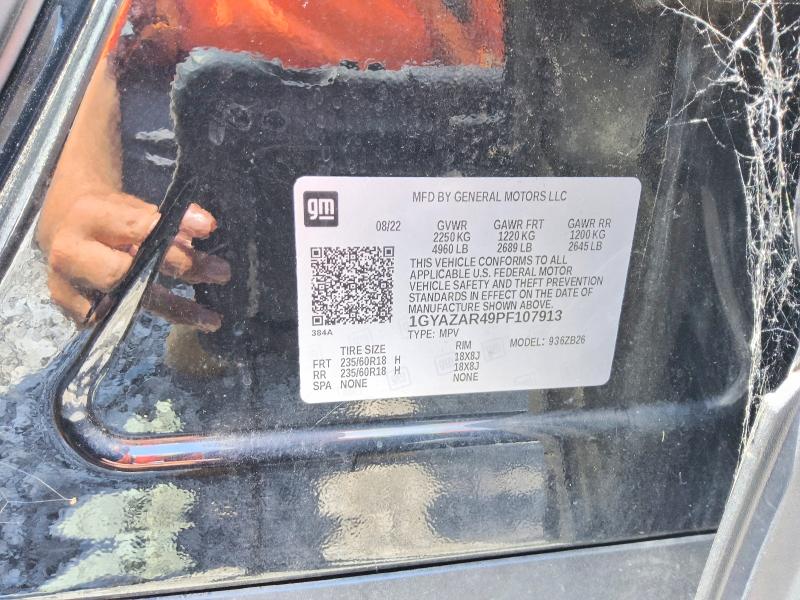 Продаж на аукціоні авто 2023 Cadillac Xt4, vin: 1GYAZAR49PF107913, номер лоту: 64727936