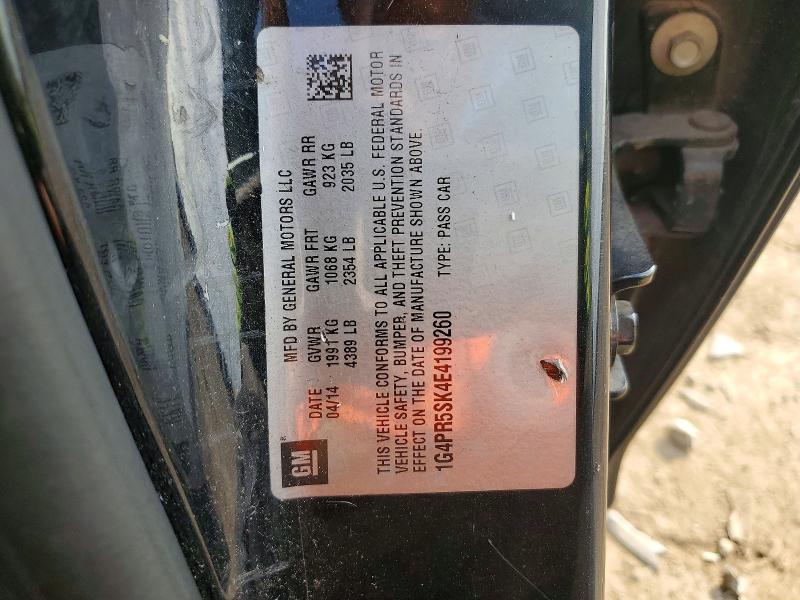 Aukcja sprzedaży 2014 Buick Verano, vin: 1G4PR5SK4E4199260, numer aukcji: 65902886