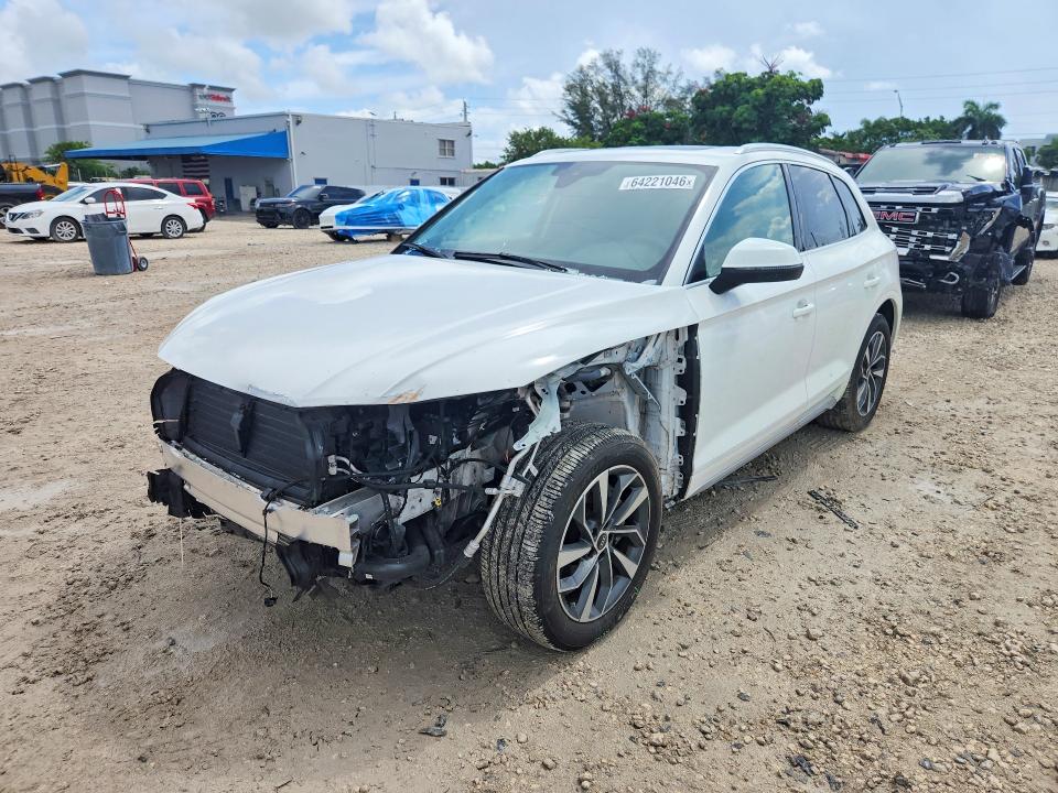 Aukcja sprzedaży 2021 Audi Q5, vin: WA1BAAFY5M2041074, numer aukcji: 64221046