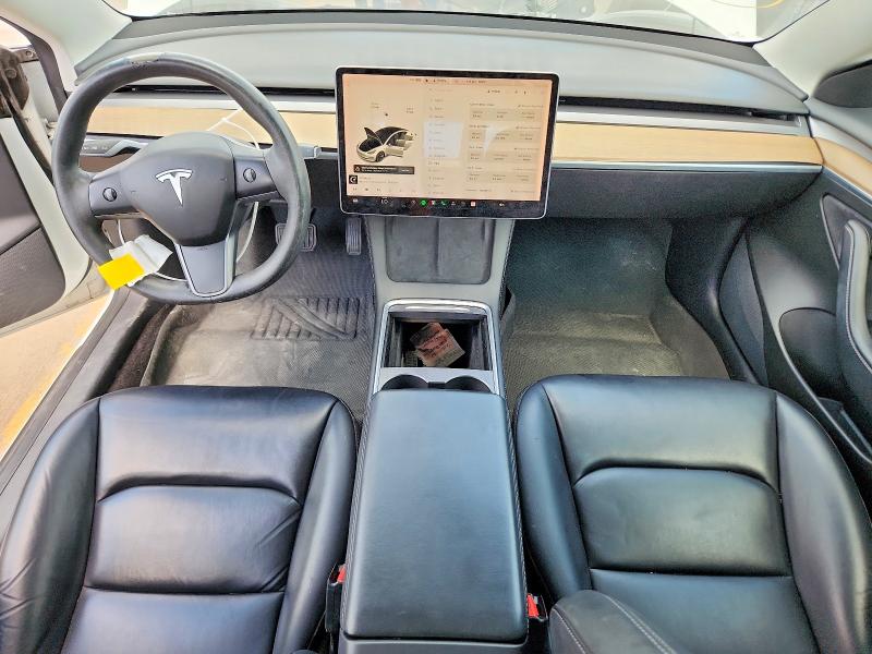 63641796 :رقم المزاد ، 5YJ3E1EA8MF100280 vin ، 2021 Tesla Model 3 مزاد بيع
