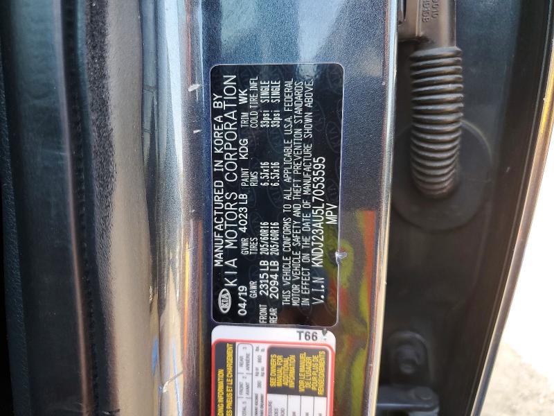 64245476 :رقم المزاد ، KNDJ23AU5L7053595 vin ، 2020 Kia Soul مزاد بيع