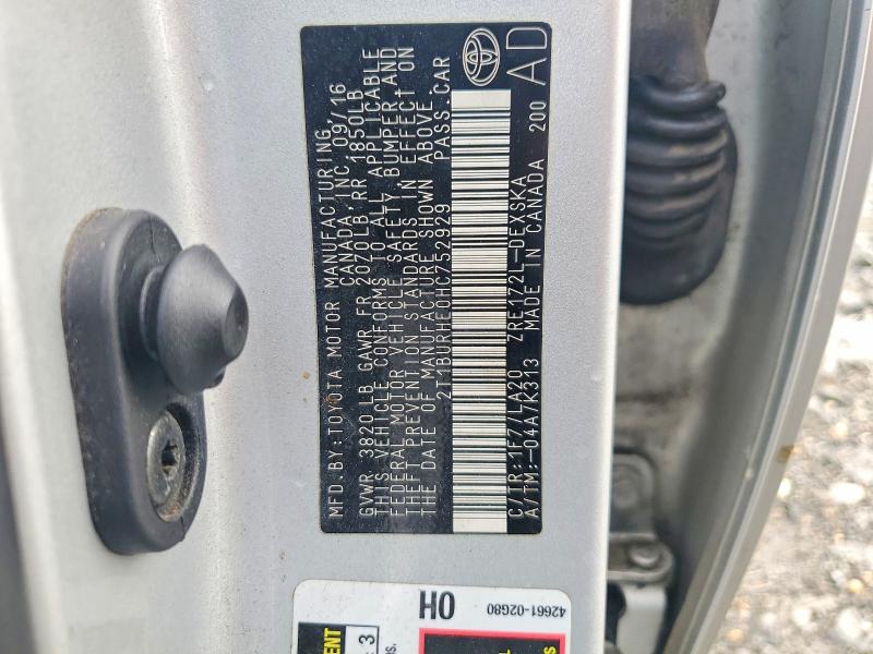 Продаж на аукціоні авто 2017 Toyota Corolla, vin: 2T1BURHE0HC752929, номер лоту: 64430376