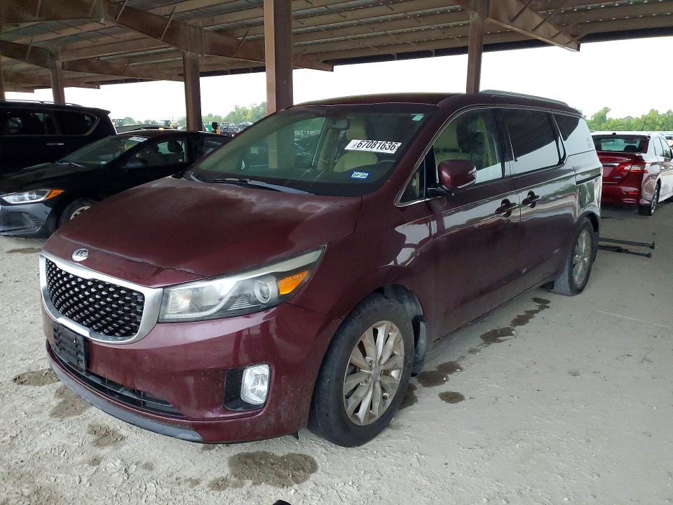 Продажа на аукционе авто 2015 Kia Sedona, vin: KNDMC5C1XF6023592, номер лота: 67081636