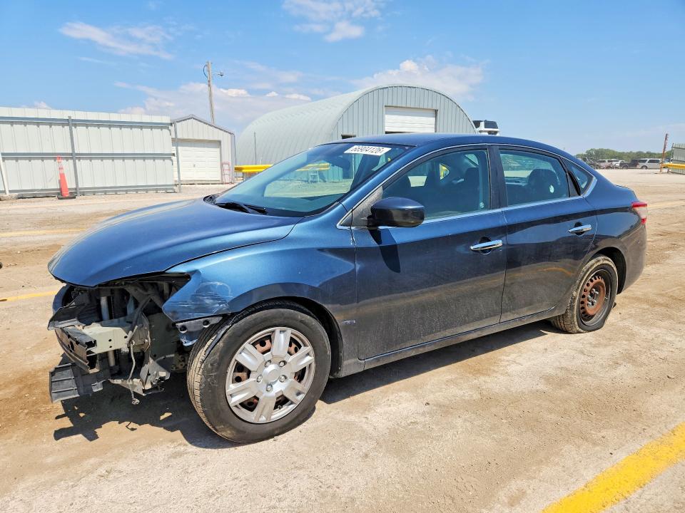 2013 Nissan Sentra მანქანა იყიდება აუქციონზე, vin: 3N1AB7AP1DL608625, აუქციონის ნომერი: 66904126
