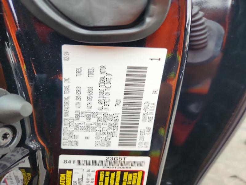 66706366 :رقم المزاد ، 5TFPC5DB9RX067411 vin ، 2024 Toyota Tundra مزاد بيع