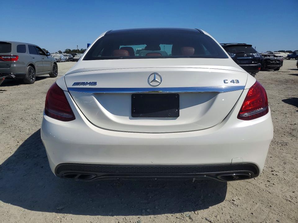 63583206 :رقم المزاد ، 55SWF6EB2HU192653 vin ، 2017 Mercedes-benz C مزاد بيع