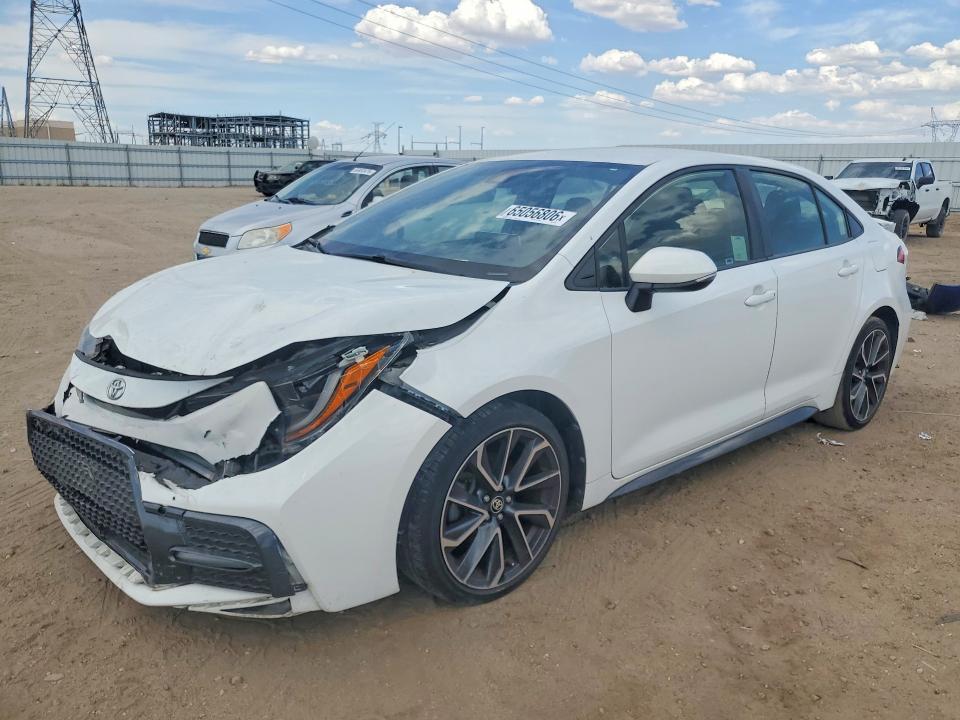 65056806 :رقم المزاد ، JTDS4RCEXLJ033451 vin ، 2020 Toyota Corolla مزاد بيع