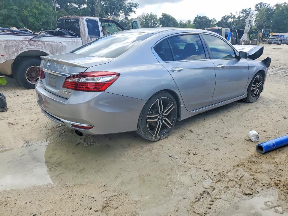 2017 Honda Accord მანქანა იყიდება აუქციონზე, vin: 1HGCR2F12HA058343, აუქციონის ნომერი: 64289236