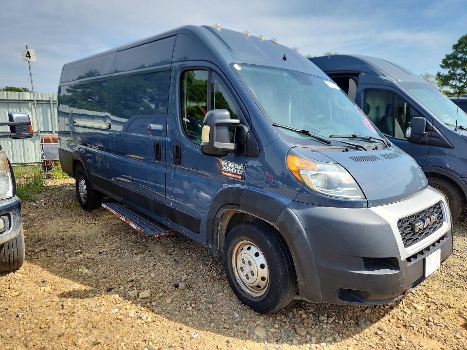 2021 Ram Promaster 3500 მანქანა იყიდება აუქციონზე, vin: 3C6MRVJG1ME586700, აუქციონის ნომერი: 65031856