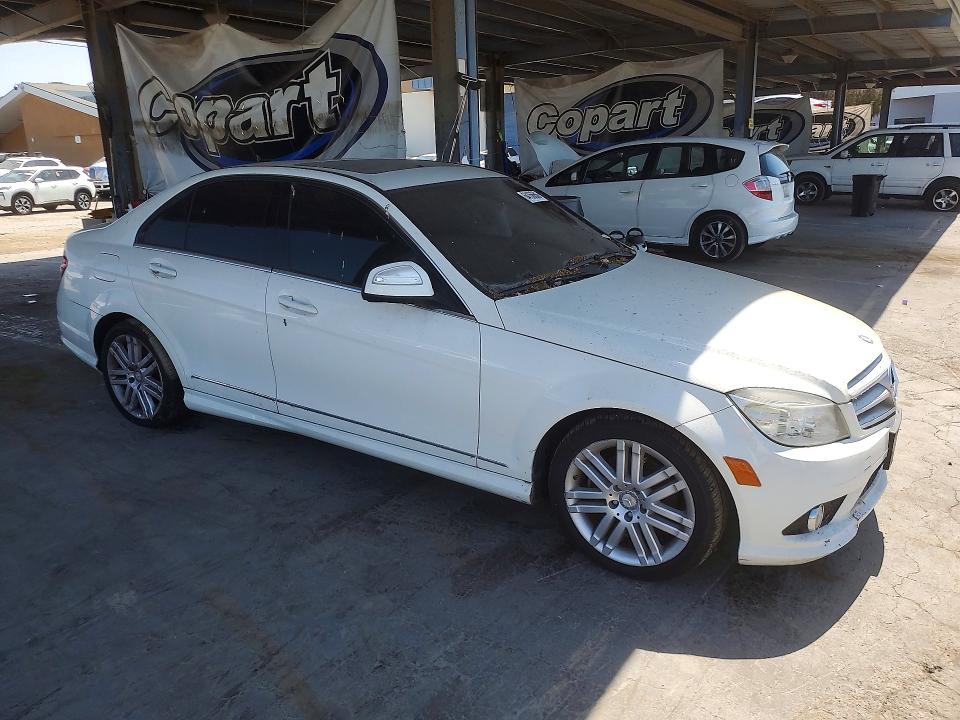 64156656 :رقم المزاد ، WDDGF54X48R016183 vin ، 2008 Mercedes-benz C مزاد بيع
