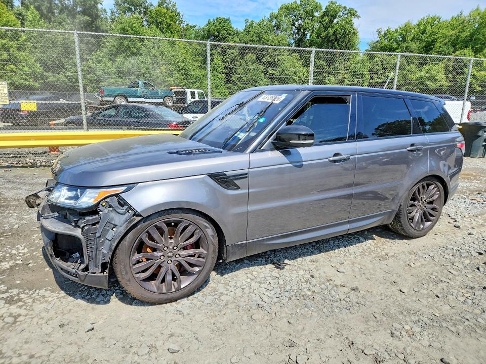 Aukcja sprzedaży 2017 Land Rover Range Rover Sport, vin: SALWR2FE6HA126473, numer aukcji: 63736526