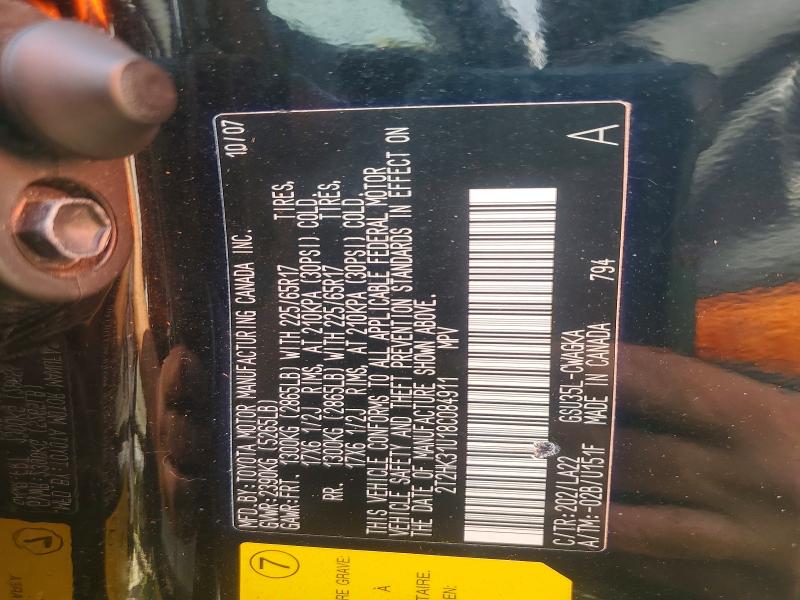 Aukcja sprzedaży 2008 Lexus Rx, vin: 2T2HK31U18C084911, numer aukcji: 64988496
