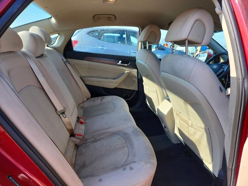 65050956 :رقم المزاد ، 5NPE34AF3GH389432 vin ، 2016 Hyundai Sonata مزاد بيع
