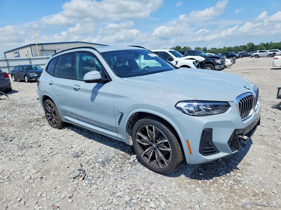 2022 Bmw X3 მანქანა იყიდება აუქციონზე, vin: 5UX53DP05N9K83815, აუქციონის ნომერი: 64990926