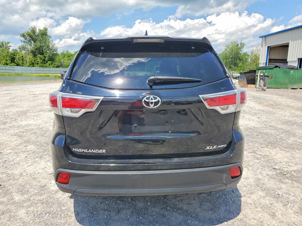 Aukcja sprzedaży 2016 Toyota Highlander, vin: 5TDJKRFH2GS315504, numer aukcji: 63440906