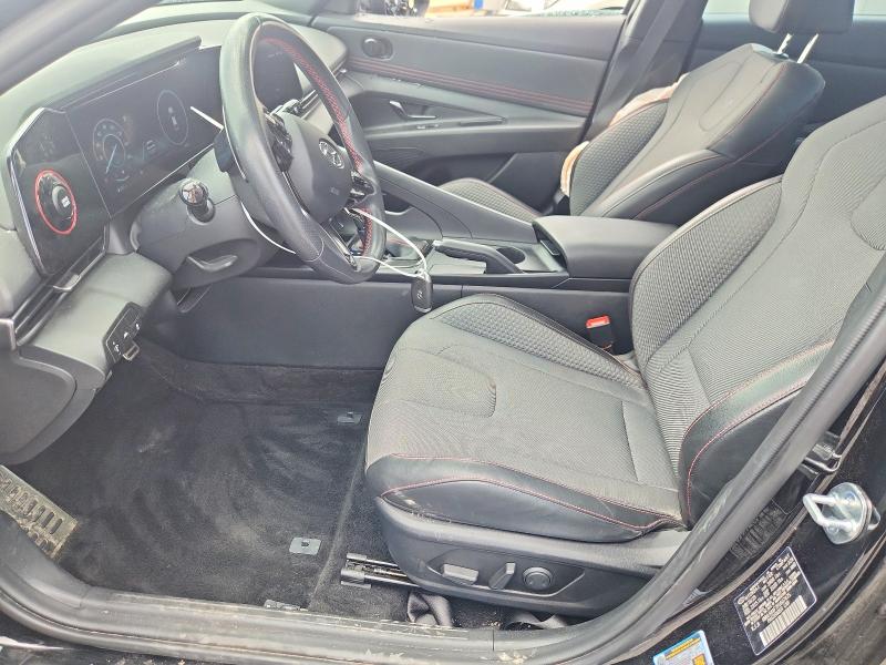 2023 Hyundai Elantra მანქანა იყიდება აუქციონზე, vin: KMHLR4AF7PU607475, აუქციონის ნომერი: 64462216