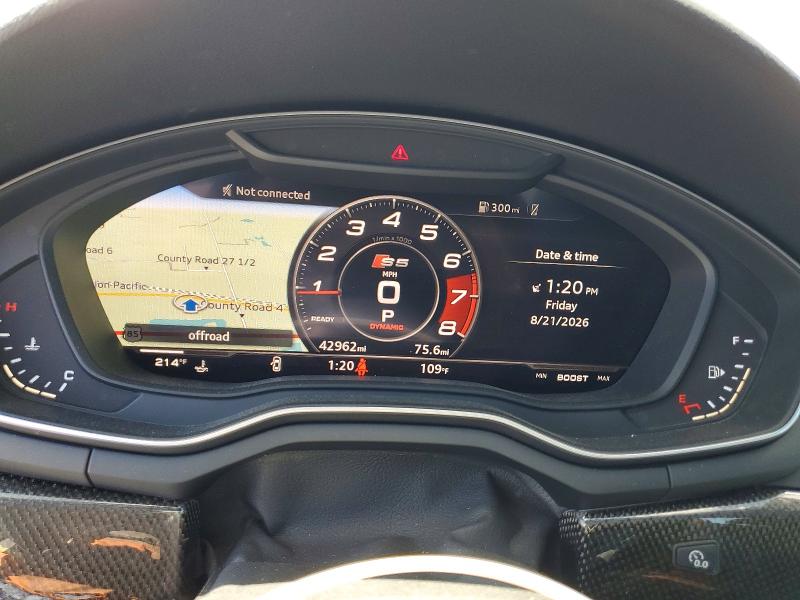 66108786 :رقم المزاد ، WAUC4DF54KA070428 vin ، 2019 Audi S5 مزاد بيع