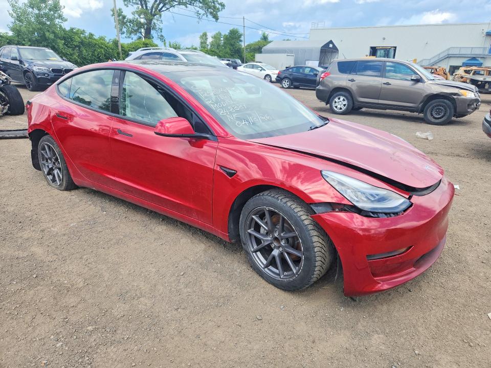 Продаж на аукціоні авто 2021 Tesla Model 3, vin: 5YJ3E1EA7MF848387, номер лоту: 65095376