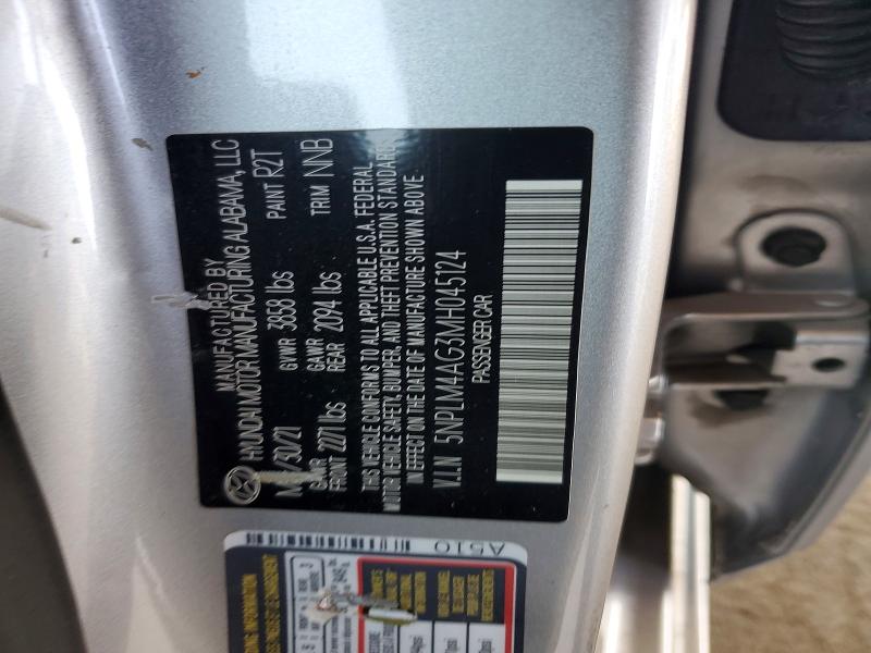 Продаж на аукціоні авто 2021 Hyundai Elantra, vin: 5NPLM4AG3MH045124, номер лоту: 64681216