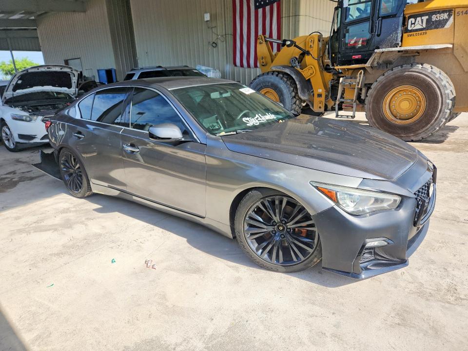 63653476 :رقم المزاد ، JN1BV7AR4EM690368 vin ، 2014 Infiniti Q50 مزاد بيع